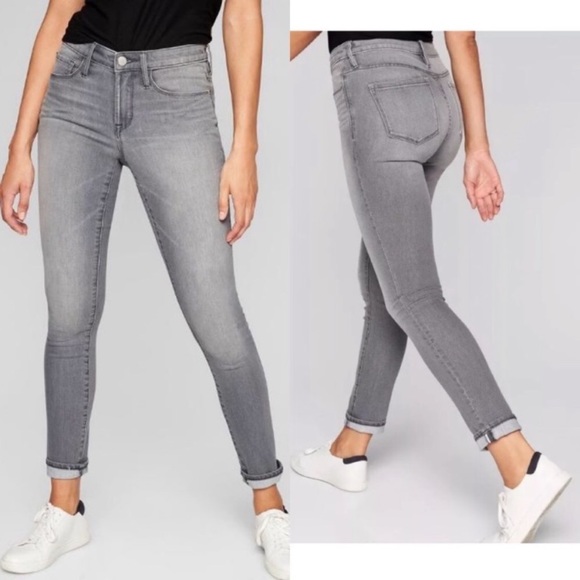 Athleta Denim - Athleta Sculptek Skinny Grey Wash Jeans Sz 4